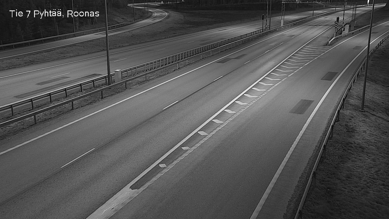 Weather Camera Image Väg 7 Pyttis, Rånäs, Pyhtää, Kymenlaakso