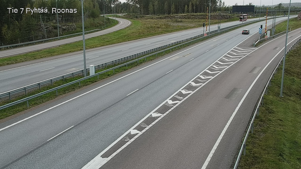 Kelikamerat Kuva Tie 7 Pyhtää, Roonas, Pyhtää, Kymenlaakso