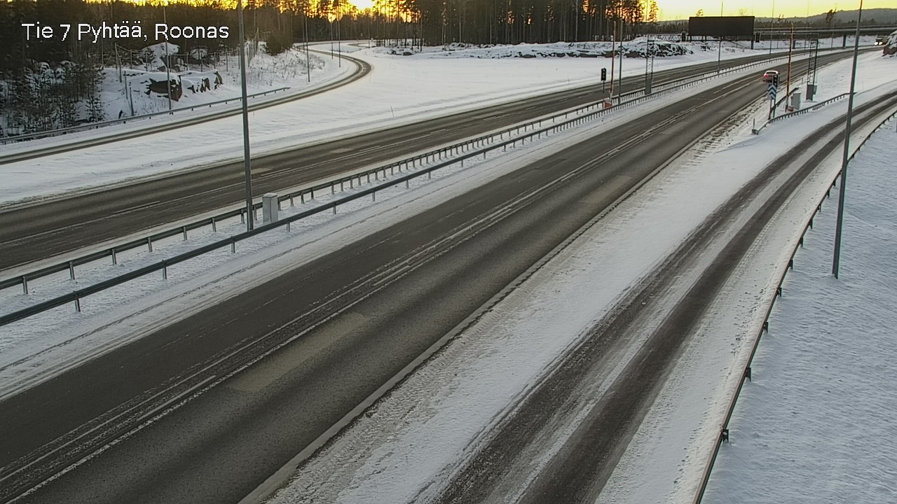 Kelikamerat Kuva Tie 7 Pyhtää, Roonas, Pyhtää, Kymenlaakso