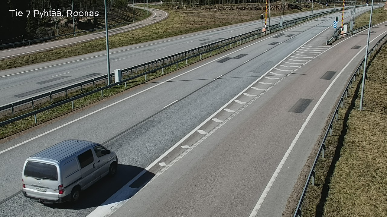 Weather Camera Image Väg 7 Pyttis, Rånäs, Pyhtää, Kymenlaakso
