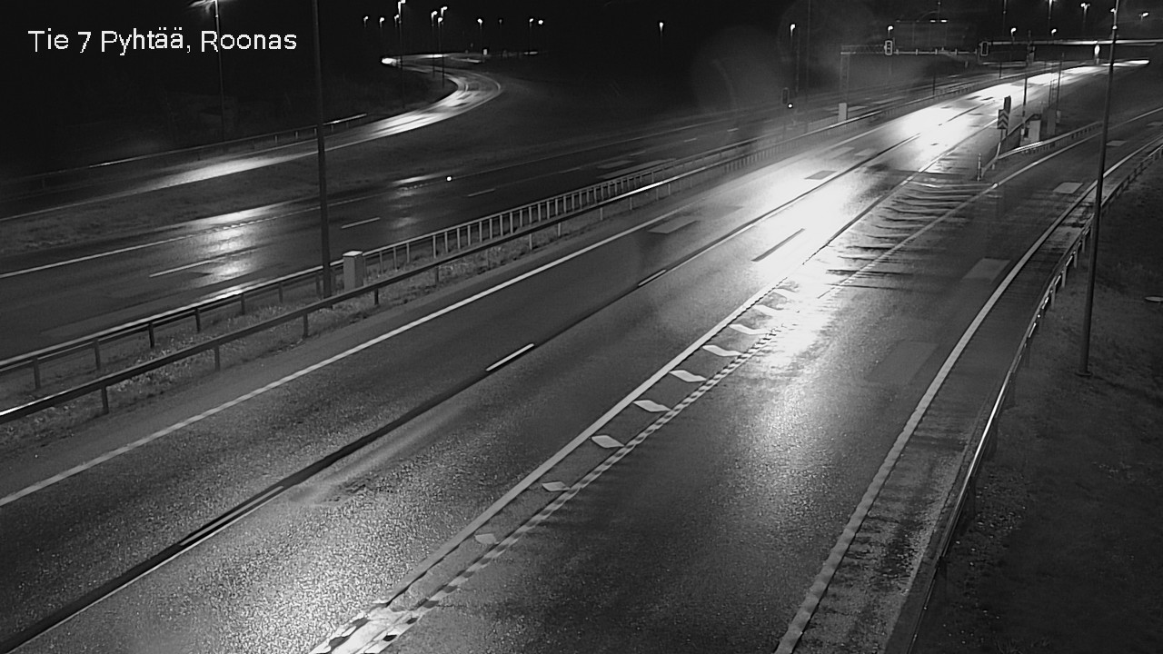 Weather Camera Image Väg 7 Pyttis, Rånäs, Pyhtää, Kymenlaakso