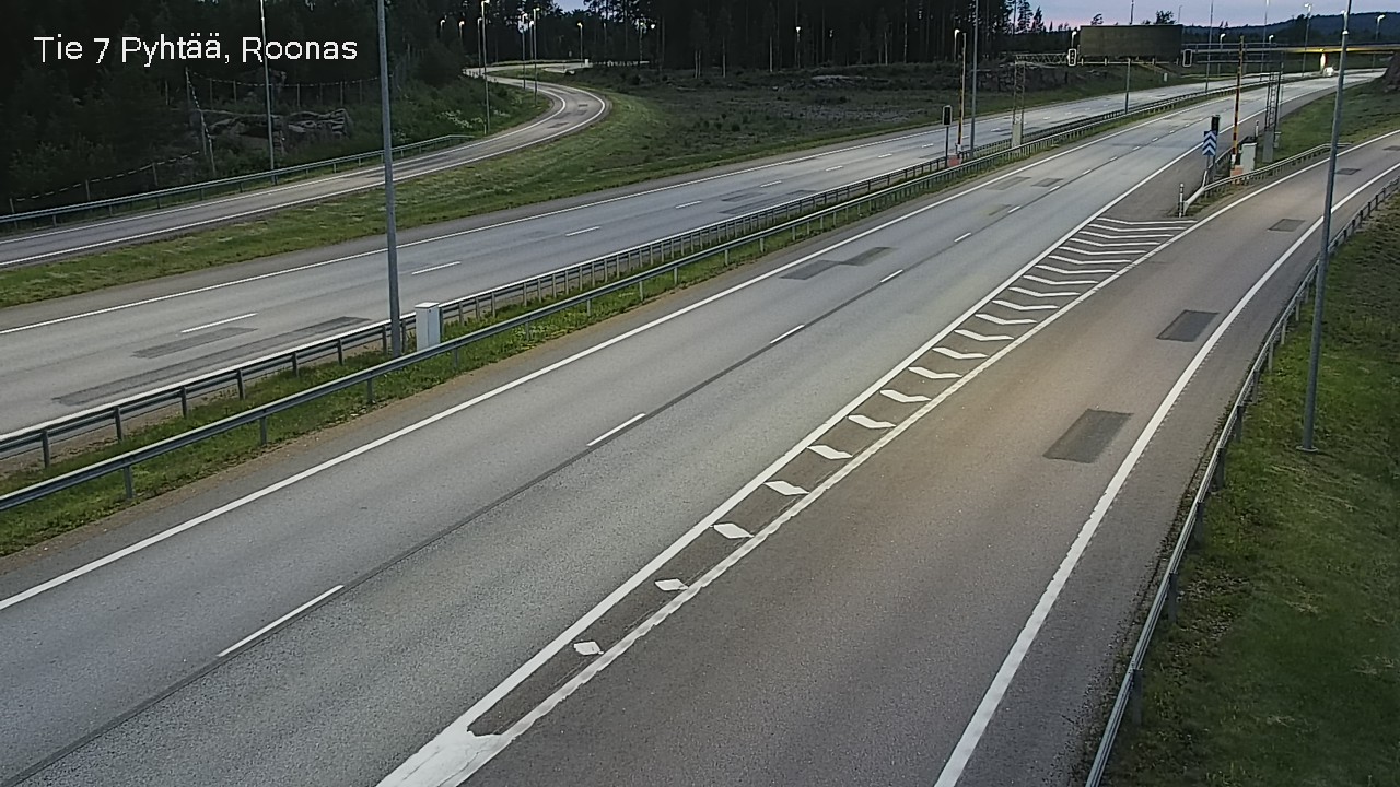 Kelikamerat Kuva Tie 7 Pyhtää, Roonas, Pyhtää, Kymenlaakso