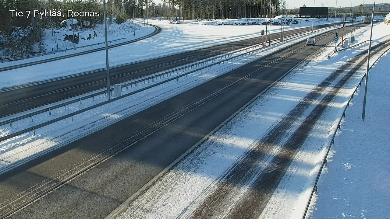 Kelikamerat Kuva Tie 7 Pyhtää, Roonas, Pyhtää, Kymenlaakso