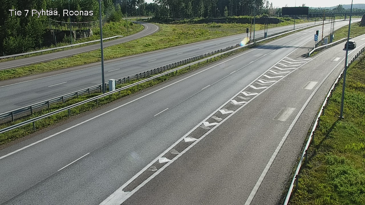 Kelikamerat Kuva Tie 7 Pyhtää, Roonas, Pyhtää, Kymenlaakso