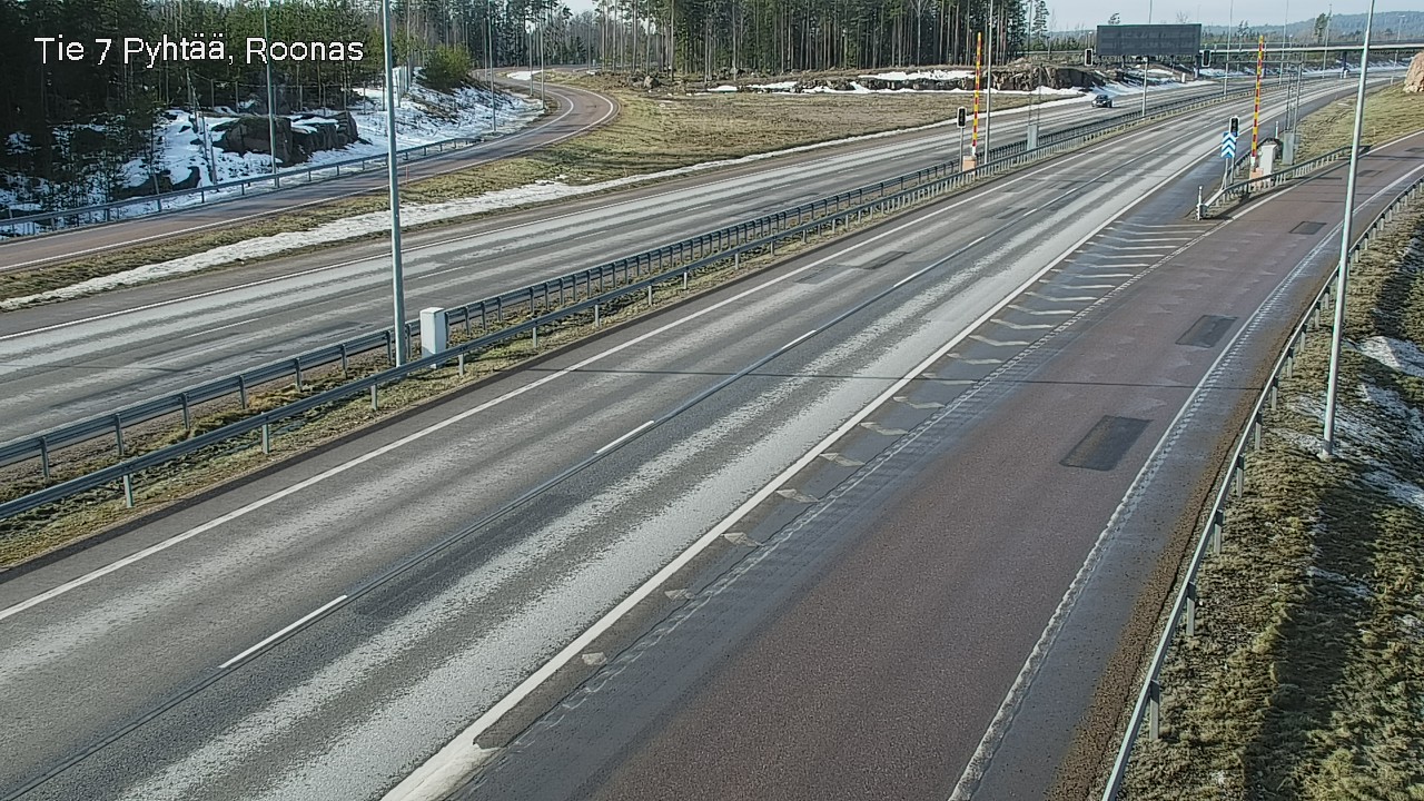 Weather Camera Image Road 7 Pyhtää, Roonas, Pyhtää, Kymenlaakso