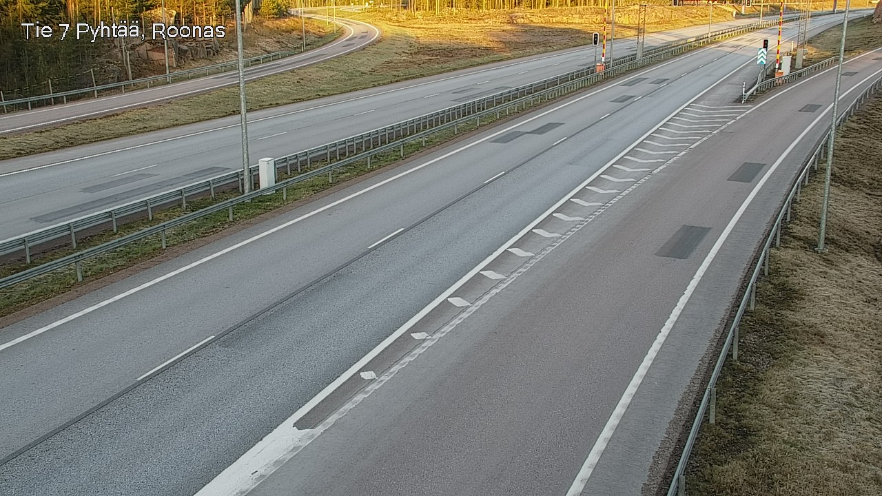 Weather Camera Image Road 7 Pyhtää, Roonas, Pyhtää, Kymenlaakso