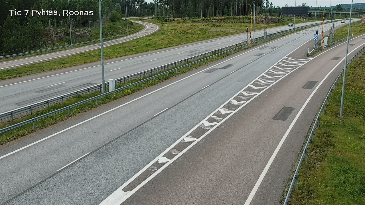 Weather Camera Image Road 7 Pyhtää, Roonas, Pyhtää, Kymenlaakso
