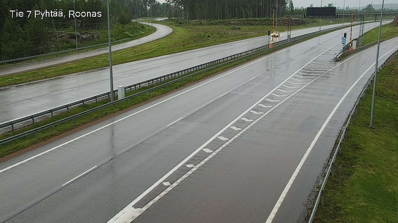 Kelikamerat Kuva Tie 7 Pyhtää, Roonas, Pyhtää, Kymenlaakso