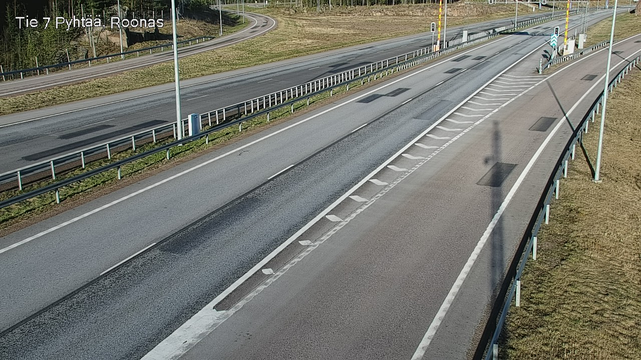 Weather Camera Image Väg 7 Pyttis, Rånäs, Pyhtää, Kymenlaakso