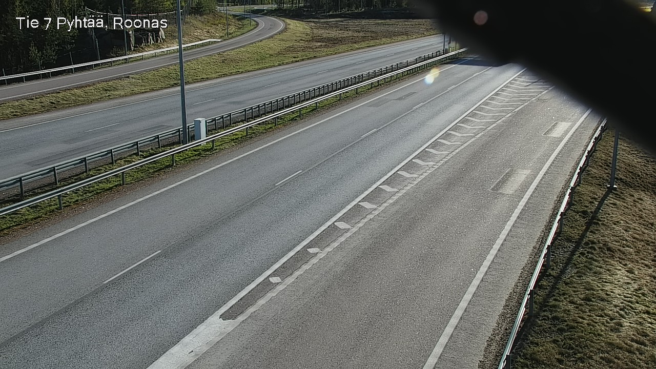 Weather Camera Image Väg 7 Pyttis, Rånäs, Pyhtää, Kymenlaakso
