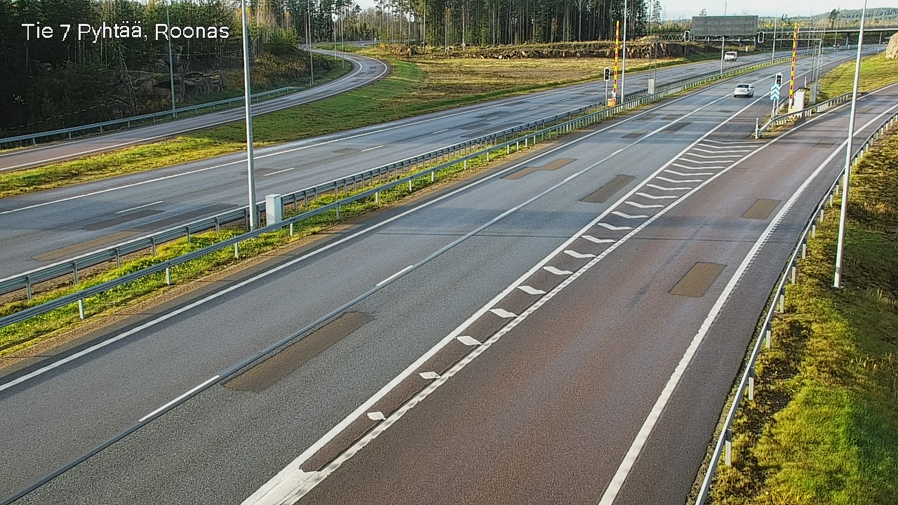 Kelikamerat Kuva Tie 7 Pyhtää, Roonas, Pyhtää, Kymenlaakso