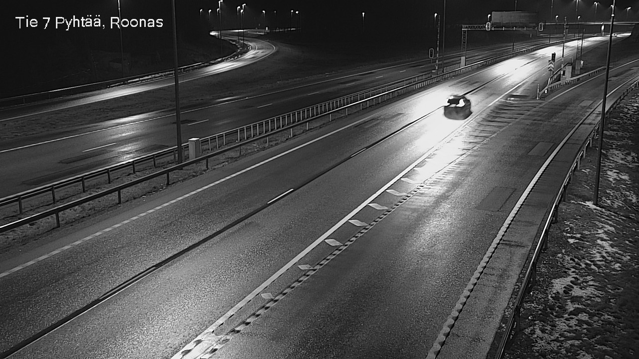 Weather Camera Image Väg 7 Pyttis, Rånäs, Pyhtää, Kymenlaakso