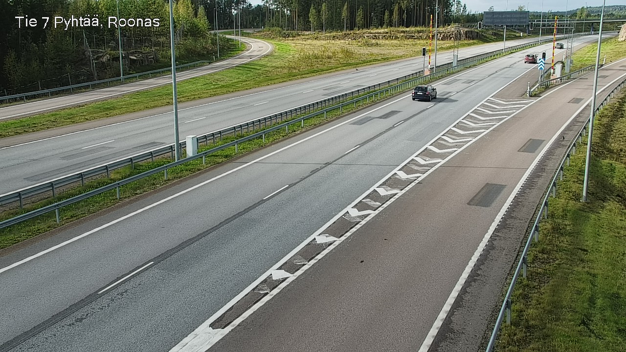 Kelikamerat Kuva Tie 7 Pyhtää, Roonas, Pyhtää, Kymenlaakso