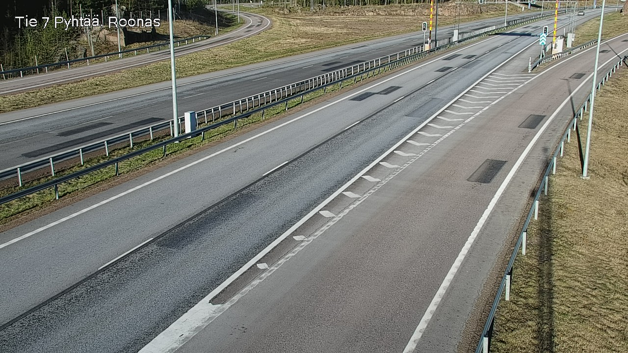 Weather Camera Image Väg 7 Pyttis, Rånäs, Pyhtää, Kymenlaakso