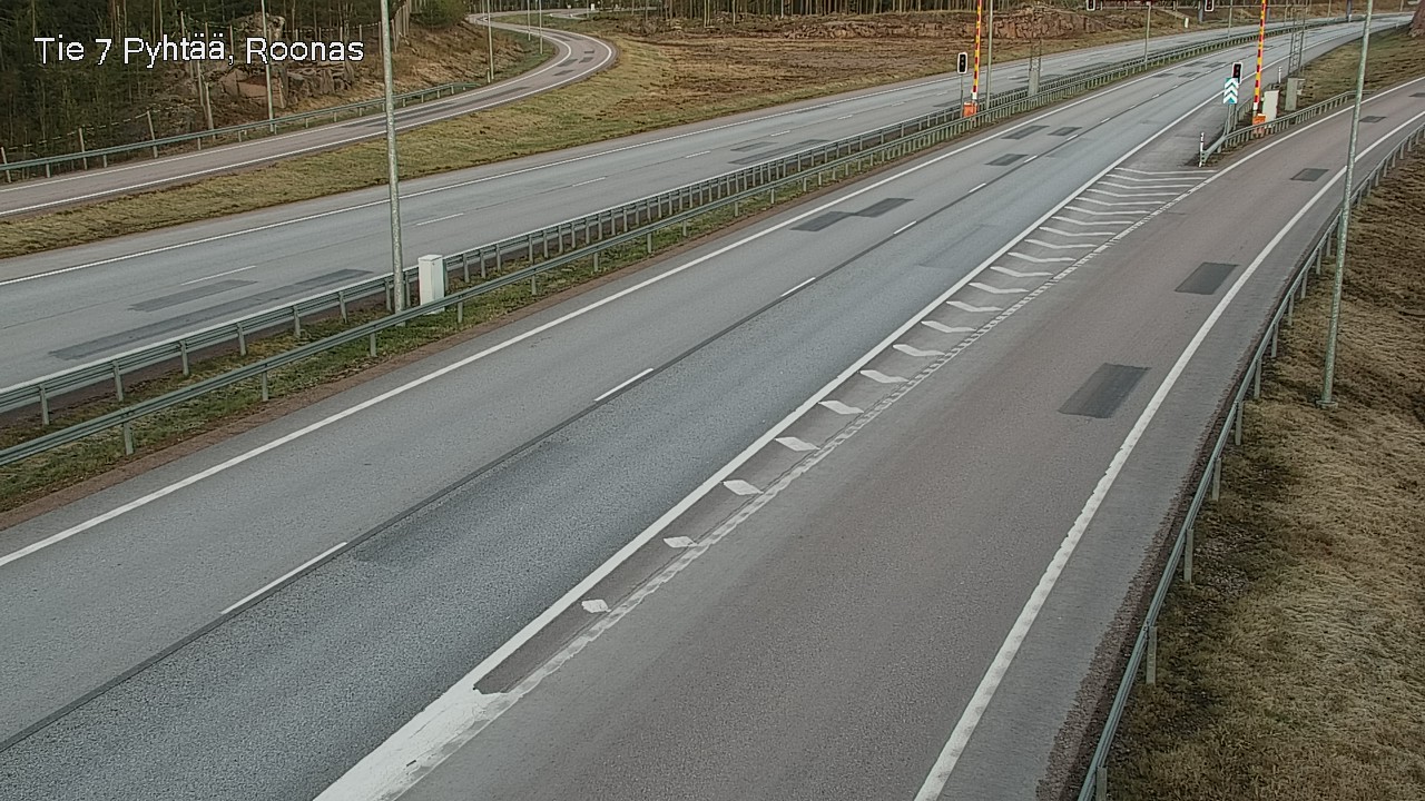 Weather Camera Image Road 7 Pyhtää, Roonas, Pyhtää, Kymenlaakso