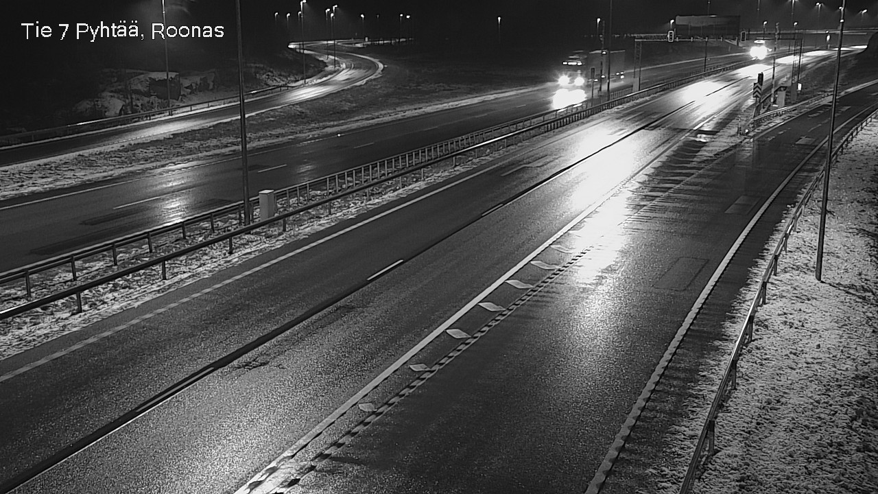Weather Camera Image Väg 7 Pyttis, Rånäs, Pyhtää, Kymenlaakso