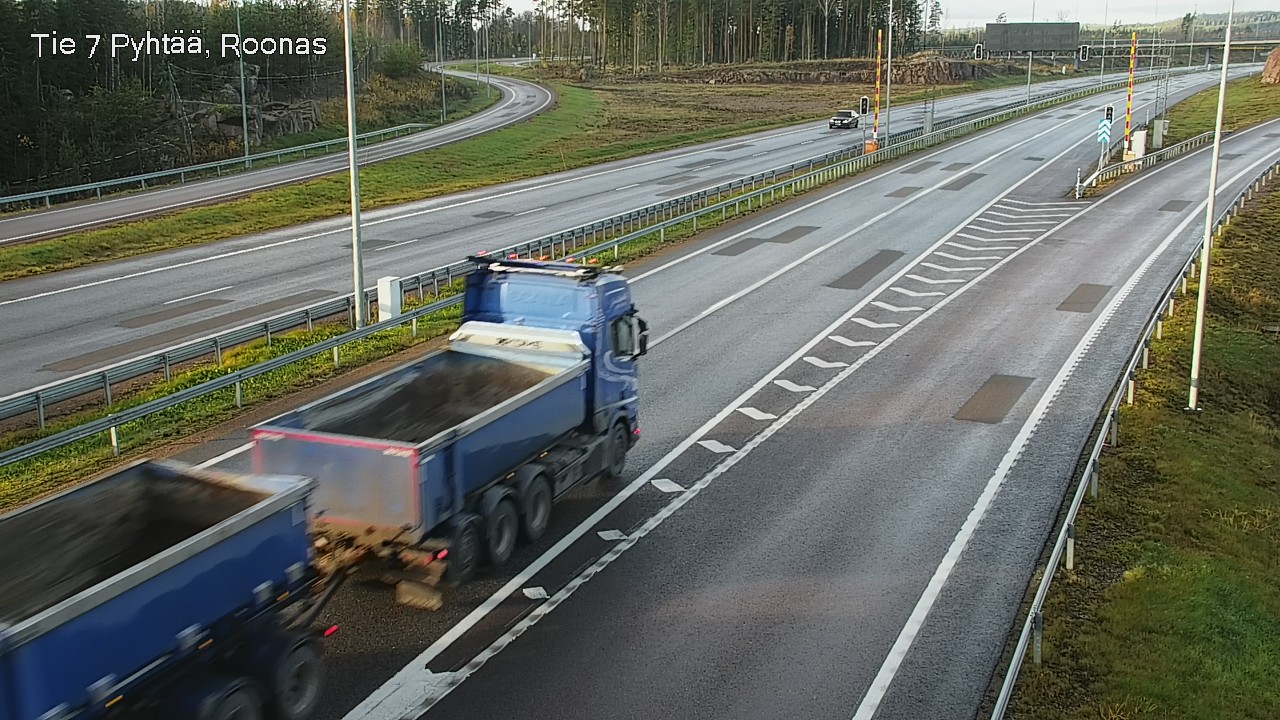 Kelikamerat Kuva Tie 7 Pyhtää, Roonas, Pyhtää, Kymenlaakso