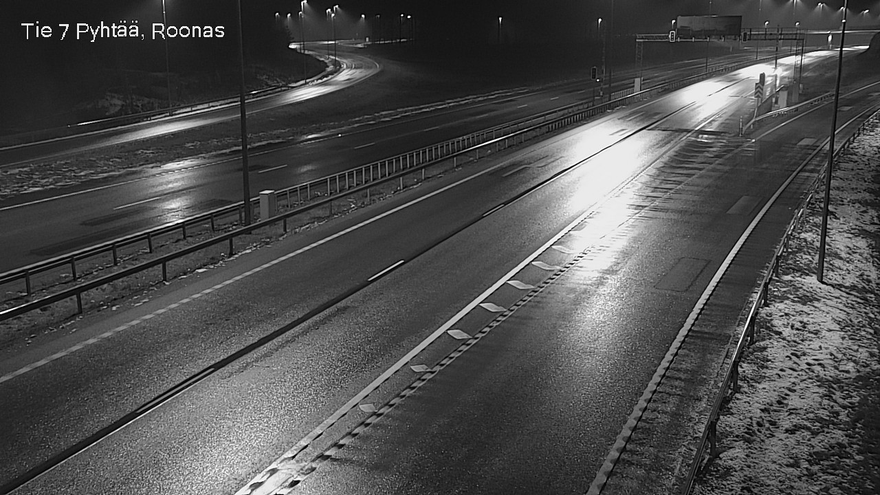 Weather Camera Image Väg 7 Pyttis, Rånäs, Pyhtää, Kymenlaakso