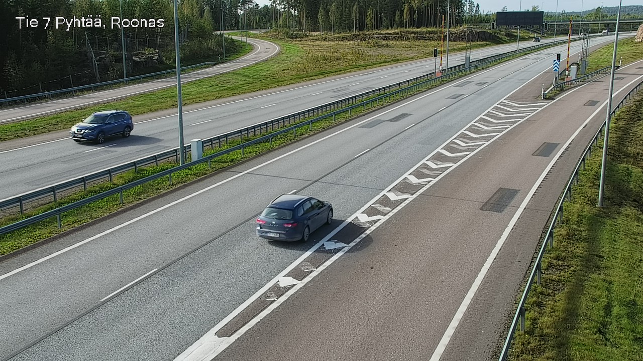 Kelikamerat Kuva Tie 7 Pyhtää, Roonas, Pyhtää, Kymenlaakso