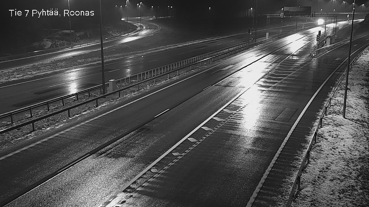 Weather Camera Image Väg 7 Pyttis, Rånäs, Pyhtää, Kymenlaakso