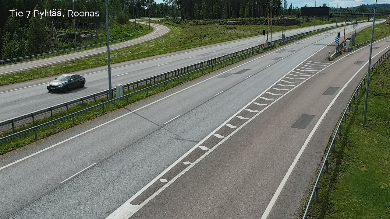 Kelikamerat Kuva Tie 7 Pyhtää, Roonas, Pyhtää, Kymenlaakso
