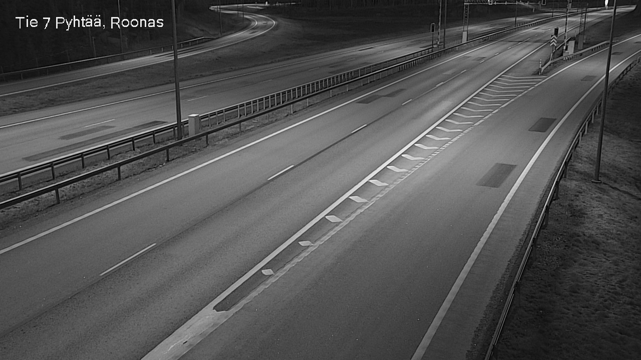 Weather Camera Image Väg 7 Pyttis, Rånäs, Pyhtää, Kymenlaakso
