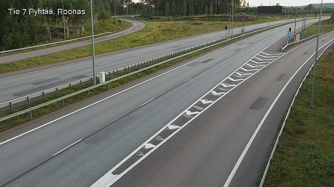 Kelikamerat Kuva Tie 7 Pyhtää, Roonas, Pyhtää, Kymenlaakso