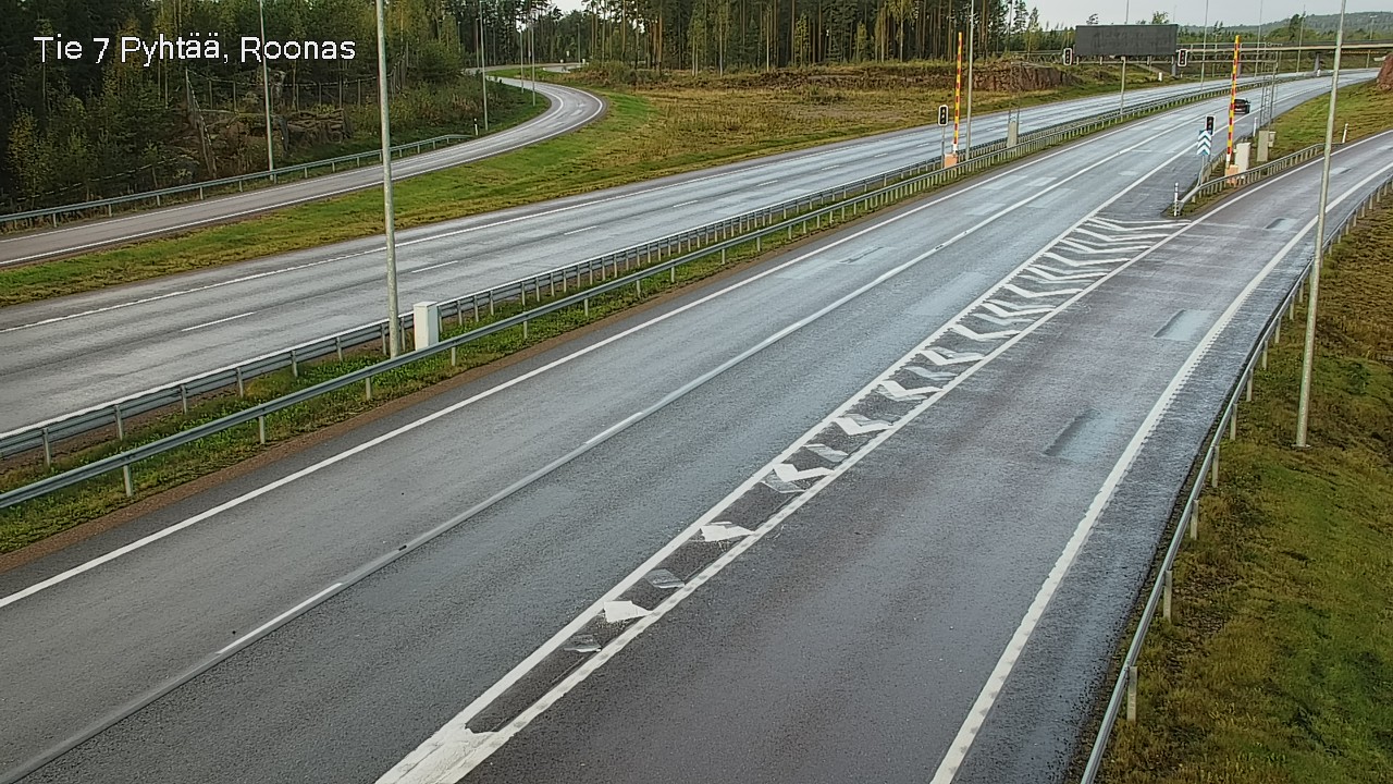 Weather Camera Image Road 7 Pyhtää, Roonas, Pyhtää, Kymenlaakso