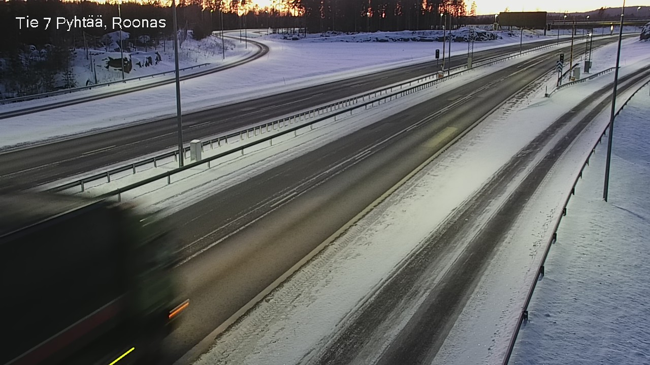 Kelikamerat Kuva Tie 7 Pyhtää, Roonas, Pyhtää, Kymenlaakso