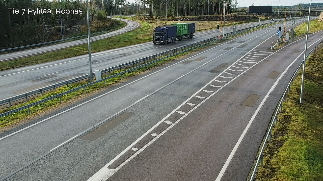 Kelikamerat Kuva Tie 7 Pyhtää, Roonas, Pyhtää, Kymenlaakso