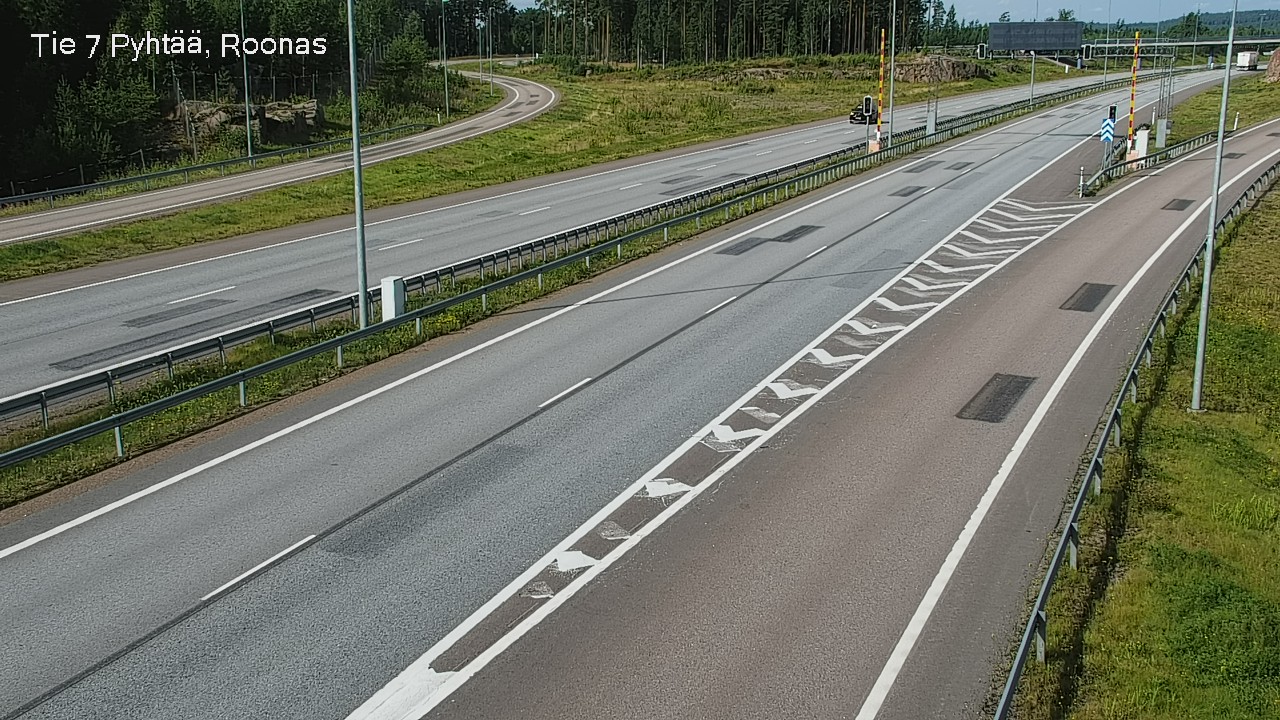 Weather Camera Image Road 7 Pyhtää, Roonas, Pyhtää, Kymenlaakso