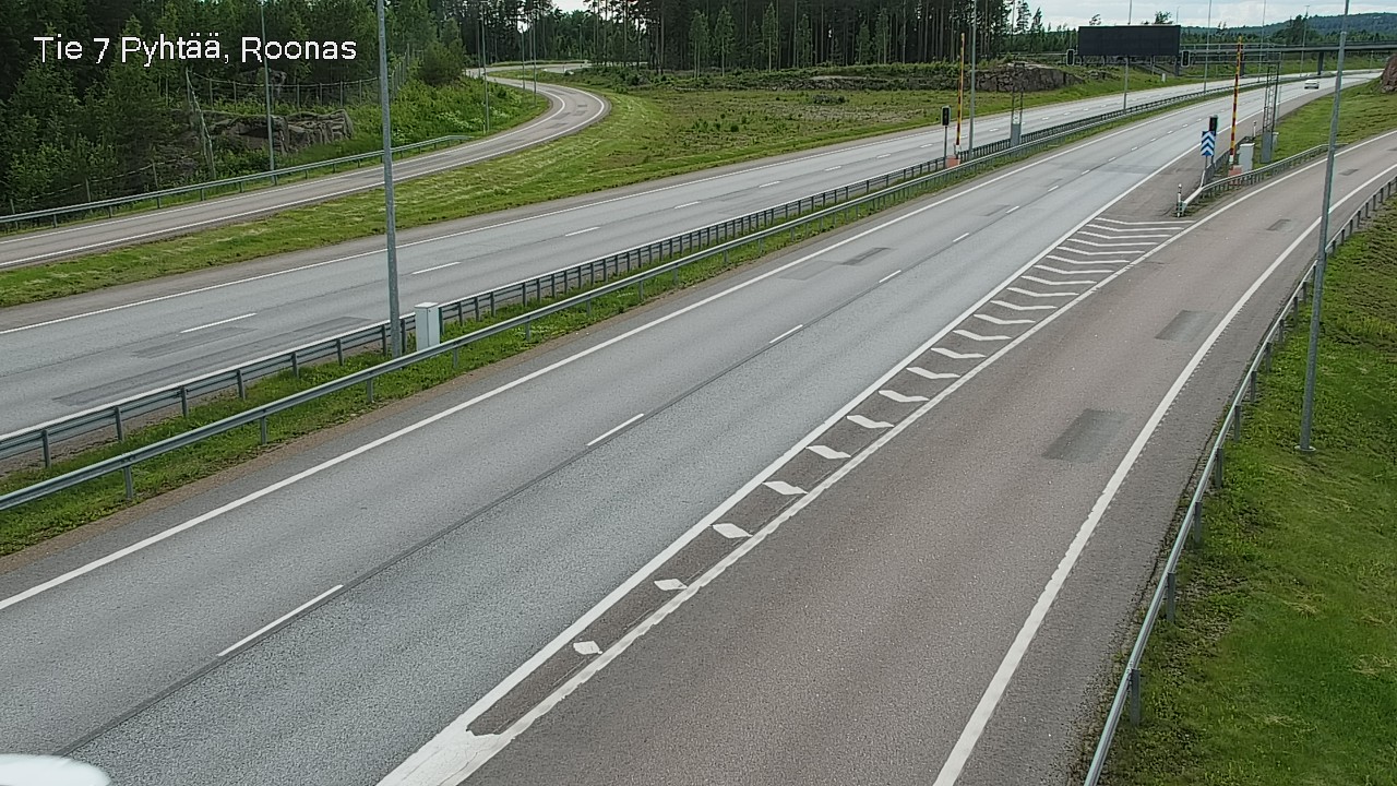 Kelikamerat Kuva Tie 7 Pyhtää, Roonas, Pyhtää, Kymenlaakso