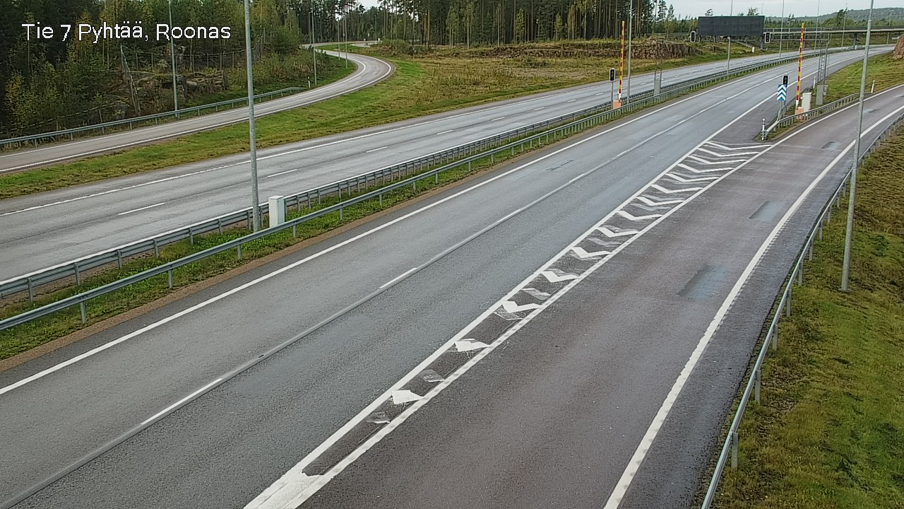 Weather Camera Image Road 7 Pyhtää, Roonas, Pyhtää, Kymenlaakso