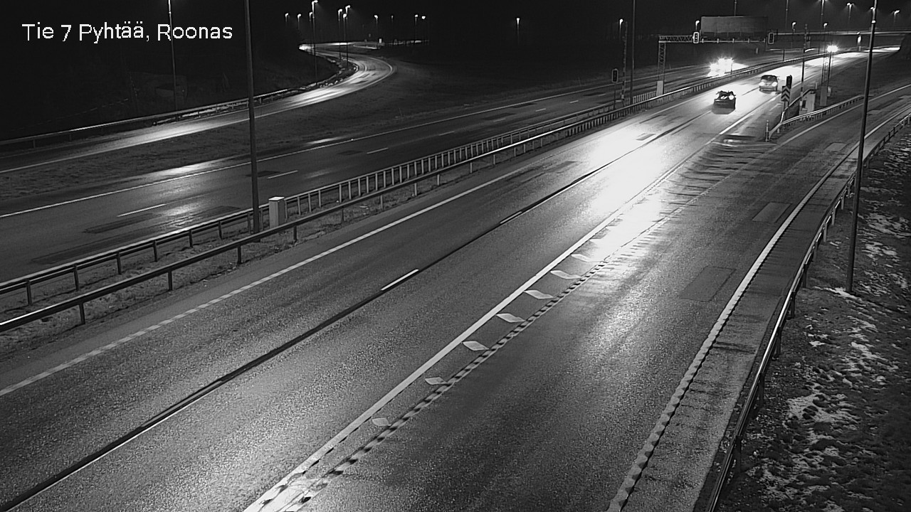 Weather Camera Image Väg 7 Pyttis, Rånäs, Pyhtää, Kymenlaakso