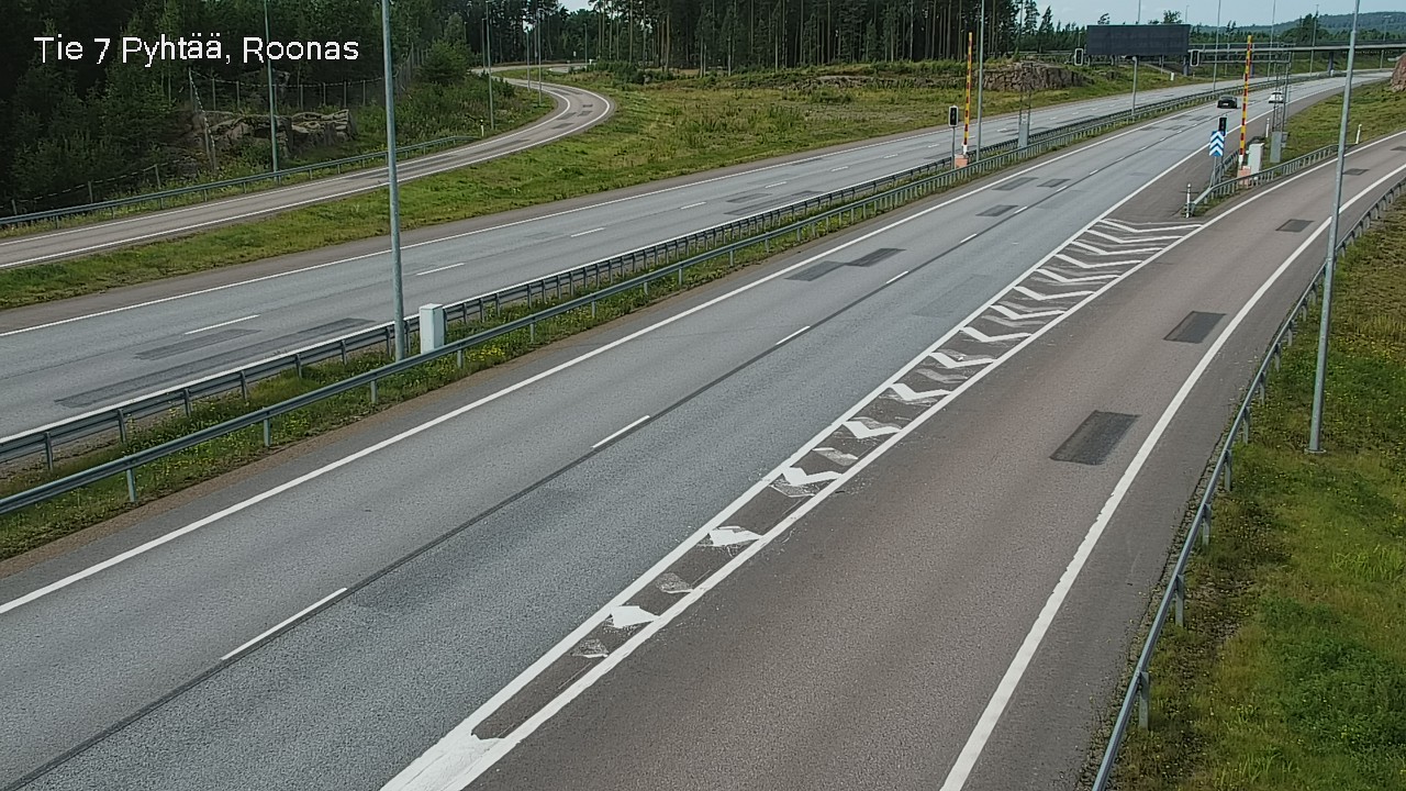 Weather Camera Image Road 7 Pyhtää, Roonas, Pyhtää, Kymenlaakso
