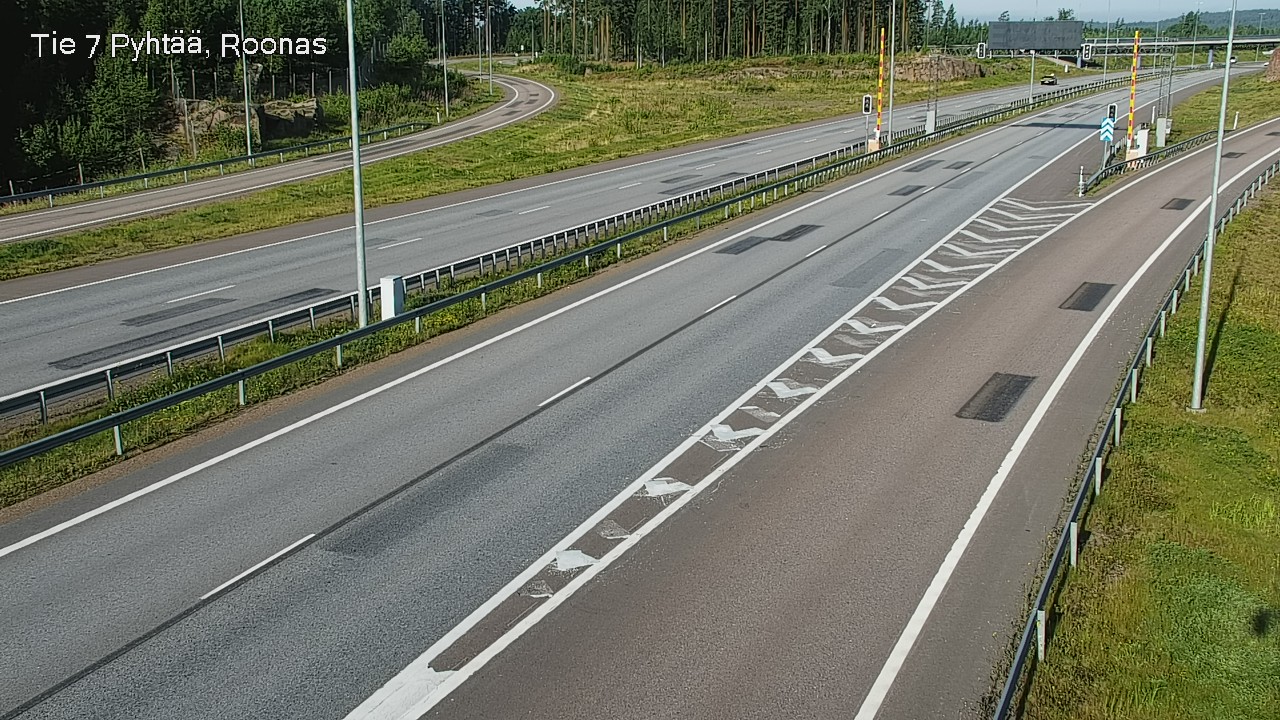 Weather Camera Image Road 7 Pyhtää, Roonas, Pyhtää, Kymenlaakso