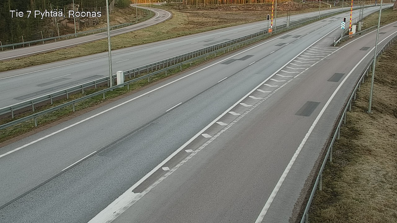 Weather Camera Image Road 7 Pyhtää, Roonas, Pyhtää, Kymenlaakso