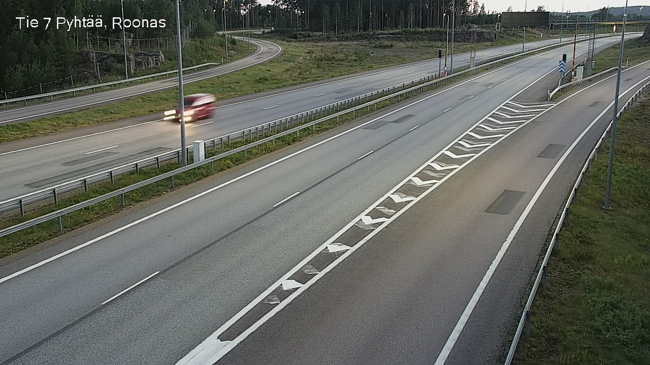 Kelikamerat Kuva Tie 7 Pyhtää, Roonas, Pyhtää, Kymenlaakso
