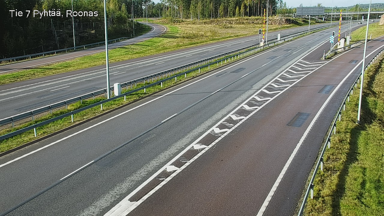 Kelikamerat Kuva Tie 7 Pyhtää, Roonas, Pyhtää, Kymenlaakso