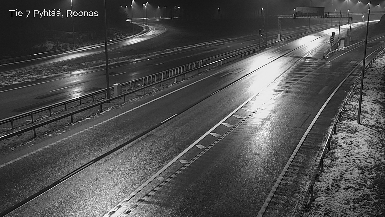 Weather Camera Image Väg 7 Pyttis, Rånäs, Pyhtää, Kymenlaakso