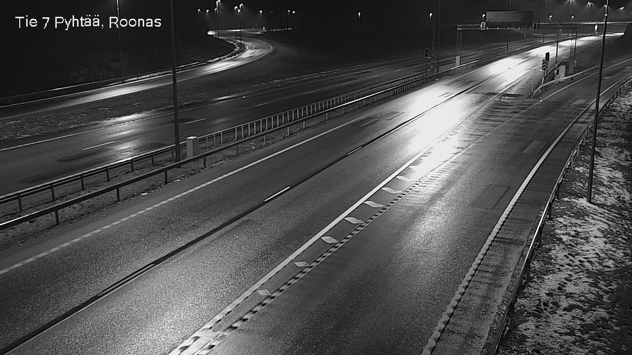 Weather Camera Image Väg 7 Pyttis, Rånäs, Pyhtää, Kymenlaakso