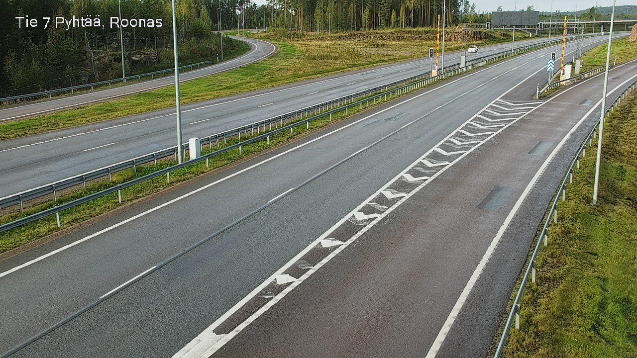 Weather Camera Image Road 7 Pyhtää, Roonas, Pyhtää, Kymenlaakso