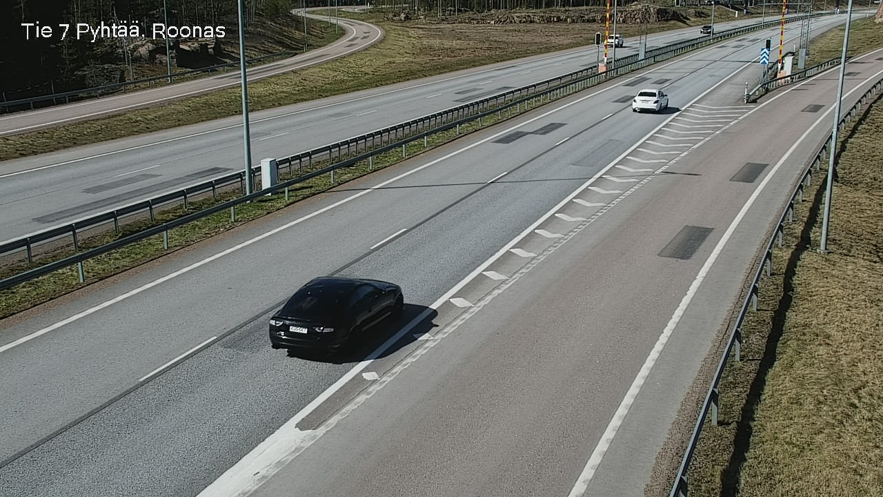 Weather Camera Image Väg 7 Pyttis, Rånäs, Pyhtää, Kymenlaakso