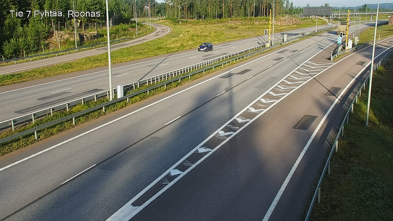 Weather Camera Image Road 7 Pyhtää, Roonas, Pyhtää, Kymenlaakso