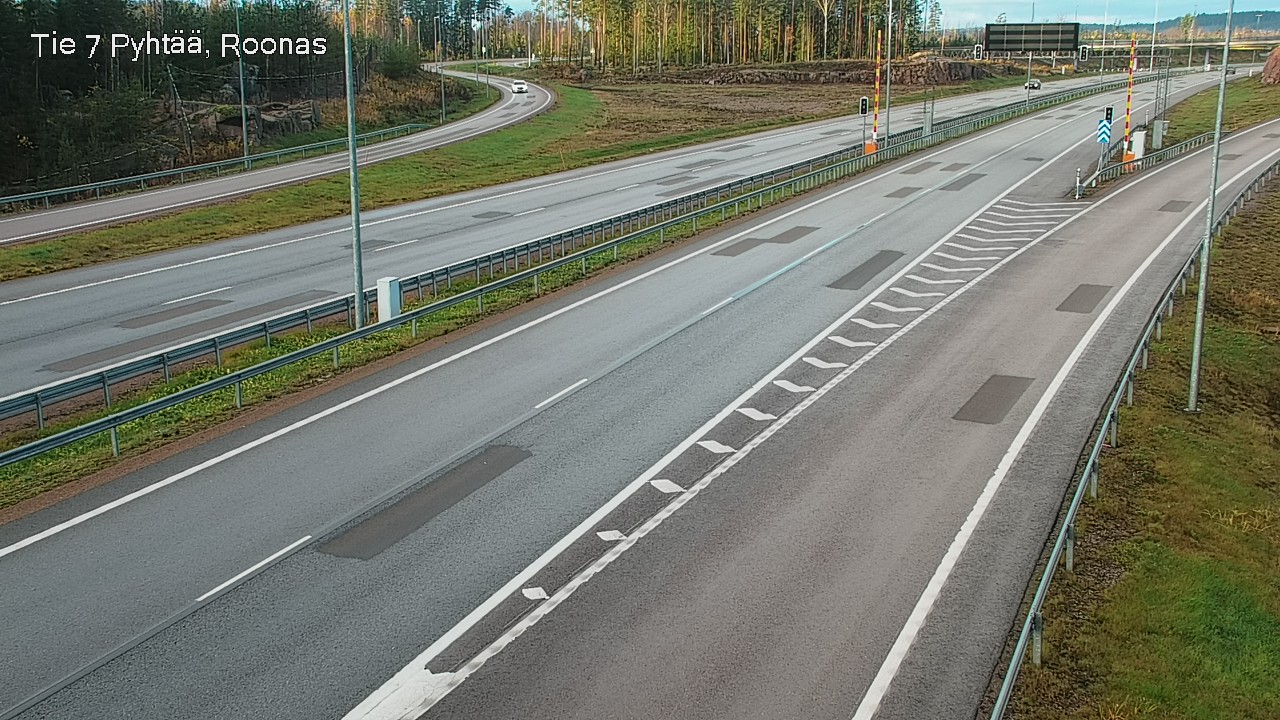 Kelikamerat Kuva Tie 7 Pyhtää, Roonas, Pyhtää, Kymenlaakso