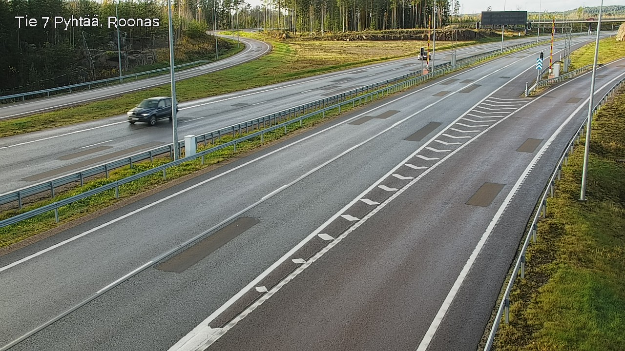 Kelikamerat Kuva Tie 7 Pyhtää, Roonas, Pyhtää, Kymenlaakso