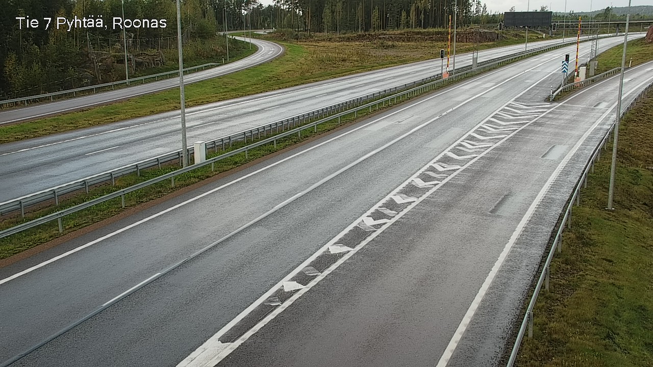 Weather Camera Image Road 7 Pyhtää, Roonas, Pyhtää, Kymenlaakso