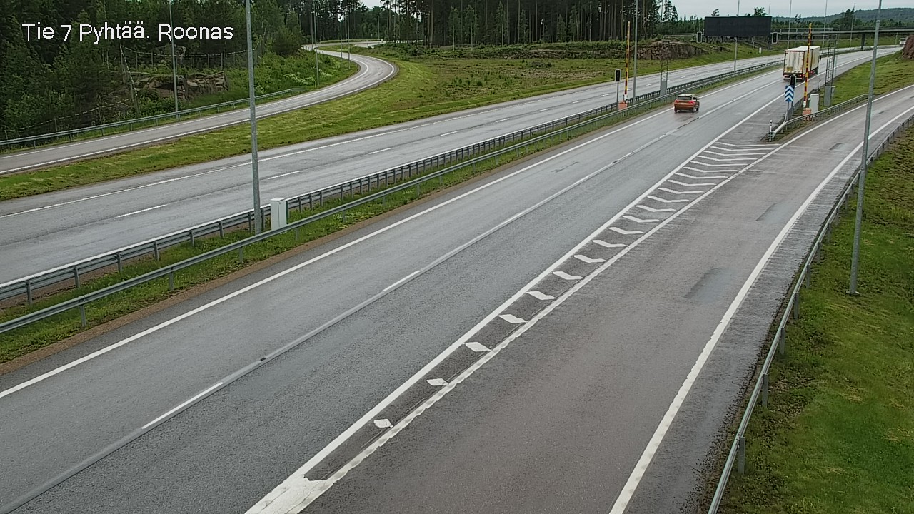 Kelikamerat Kuva Tie 7 Pyhtää, Roonas, Pyhtää, Kymenlaakso