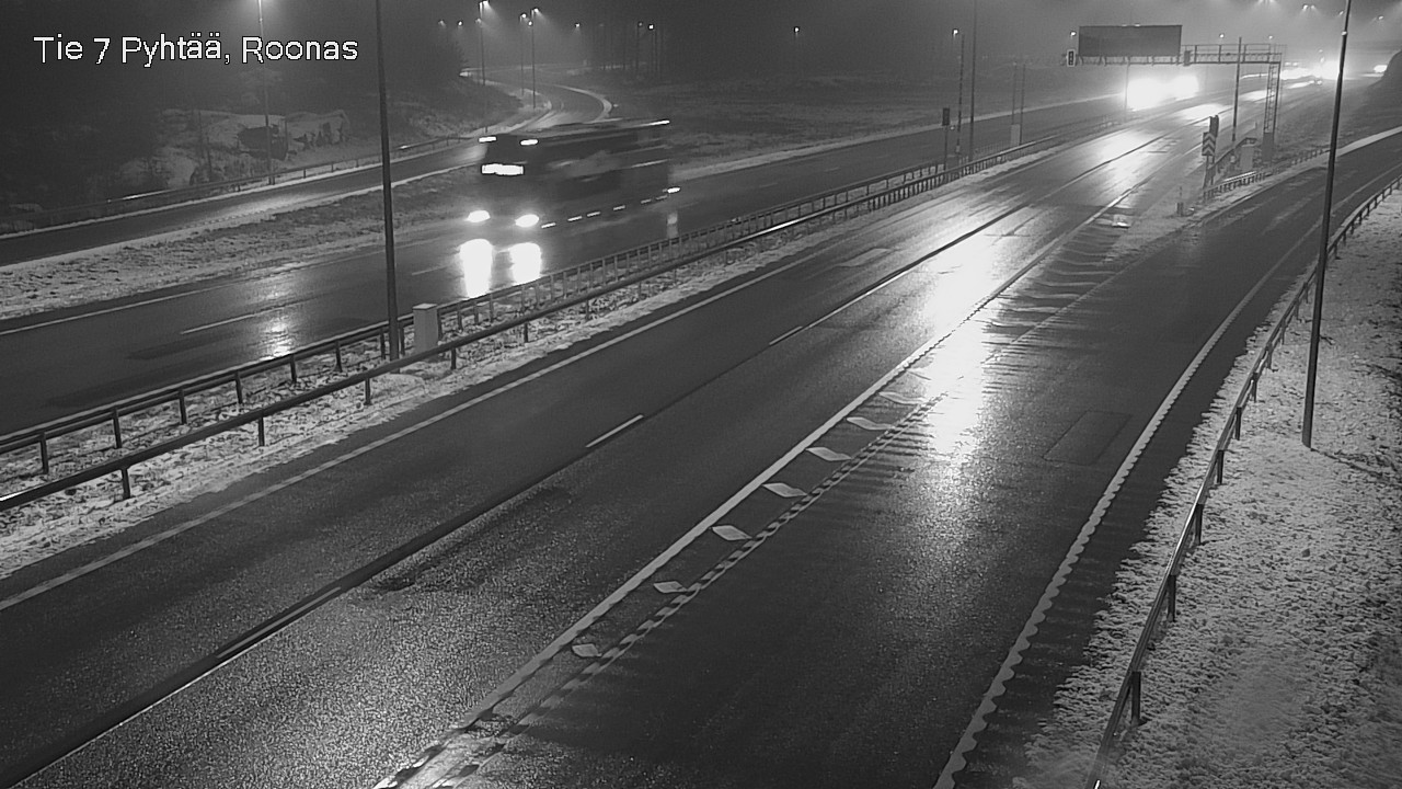 Weather Camera Image Väg 7 Pyttis, Rånäs, Pyhtää, Kymenlaakso