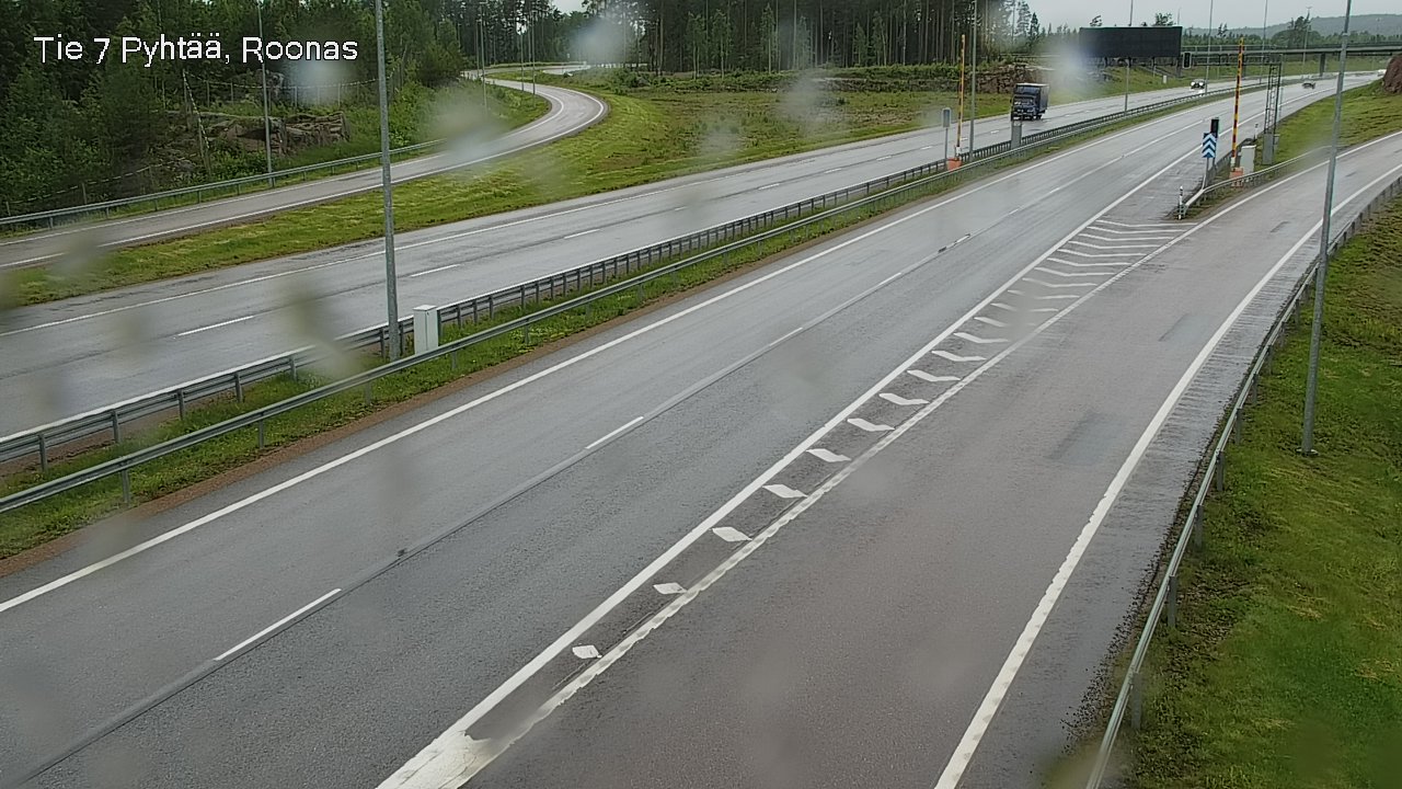 Kelikamerat Kuva Tie 7 Pyhtää, Roonas, Pyhtää, Kymenlaakso